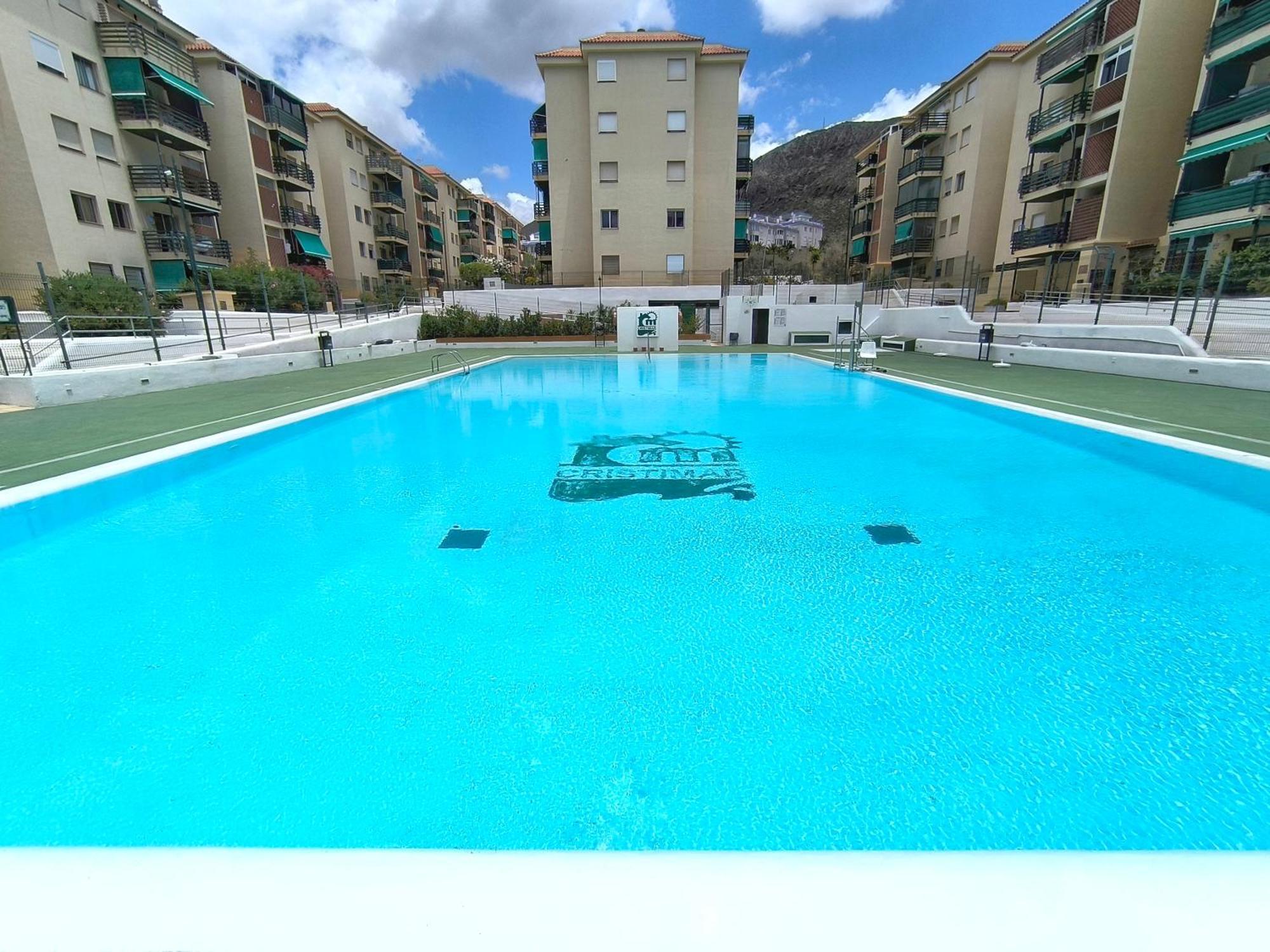 Sun Apartment - 3 Bedrooms, Priv Parking, Pool, Ac, Tv Channels, Fibre Net Los Cristianos  Luaran gambar